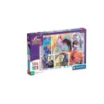 Puzzle 104 pi�ces clementoni unicorn academy