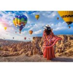 Puzzle 1500 pi�ces : admiration des couleurs