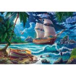 Puzzle 1500 pi�ces : premi�re nuit sur new land