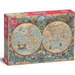 Puzzle 2000 pi�ces : carte du monde des grandes d�couvertes
