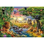 Puzzle 2000 pièces : le rassemblement africain Puzzle 2000 pièces : le rassemblement africain