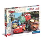 Puzzle 24 pcs maxi cars sur la road clementoni 24239