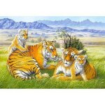 Puzzle 260 pièces - famille de tigres - castorland - animaux - mixte - enfant - intérieur - a partir ... Puzzle 260 pièces - famille de tigres - castorland - animaux - mixte - enfant - intérieur - a partir ...