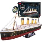 Puzzle 3d bateau - maquette titanic a construire avec led puzzles 3d maquettes de navires jeux dassemblage ...