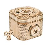 Puzzles 3d en bois pour adultes - robotime bo�te au tr�sor - puzzle 3d - kits de mod�les m�caniques - ...