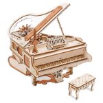 Puzzle 3d en bois piano magique - robotime pour adultes puzzles m�caniques 3d instrument de musique bo�te ...