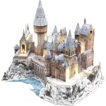 Puzzle 3d - ch�teau de poudlard lumineux - explora - 540302 - licence harry potter - d�s 8 ans