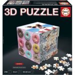 Puzzle 3d - educa - cube aesthetic - 216 pi�ces - 6 puzzles de 36 pi�ces - d�fi 8 ans + (20125)