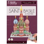 Puzzle 3d - graine creative - cath�drale saint basile - architecture - 78 pi�ces - multicolore