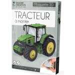 Puzzle 3d maquette - tracteur - 307 x 17 x 19 cm - 65 pcs - graine creative on a tous du talent