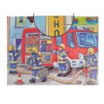 Puzzles 40 pices pour enfants pompiers