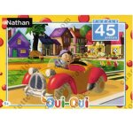 Puzzle 45 pi�ces oui - oui - enfant - dessins anim�s et bd - moins de 100 pi�ces - petit tour en voiture ...