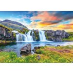 Puzzle 500 pi�ces : cascade de glace