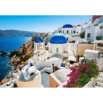 Puzzle 500 pièces : lété à santorin Puzzle 500 pièces : lété à santorin