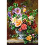 Puzzle 500 pices - castorland - flowers in a vase - paysage et nature - adulte - multicolore