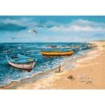 Puzzle 500 pices : matin au bord de la mer