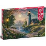 Puzzle 500 pi�ces : phare au clair de lune