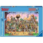 Puzzle adulte 3000 pices - l'univers astrix - personnages - ravensburger