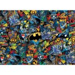 Puzzle adulte impossible batman - 1000 pieces - avengers batman joker robin batmobile - collection super ...