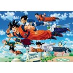 Puzzle adulte dragon ball z vole son goku - san goten - piccolo - krilin - 1000 pieces - collection manga ...