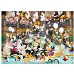 Puzzle adulte : mickey fait la fete - 1000 pieces - clementoni - collection disney 90 eme anniversaire ...
