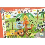 Puzzle animaux jungle - djeco - découvertes 35 pièces - pour enfant dès 3 ans Puzzle animaux jungle - djeco - découvertes 35 pièces - pour enfant dès 3 ans