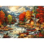 Puzzle - bluebird - tr�sors de la nature - 3000 pi�ces - pour adultes - th�me paysage