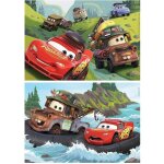 Puzzles en bois 2 x 25 pi�ces : cars