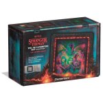 Puzzle cadre lumineux le monde � l?envers - clementoni - stranger things - 520 pi�ces - effets visuels ...