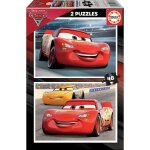 Puzzle cars 3 - borrs - 2x48 pices - pour enfants  partir de 4 ans