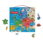 Puzzle carte europe magnetique