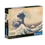 Puzzle - clementoni - collection mus�e hokusai - 1000 pi�ces - 70x50 cm - �cologique