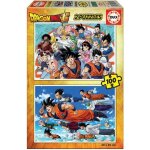 Puzzle dragon ball - educa - 2x100 pices - thme dessins anims et bd