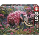 Puzzle - educa - Éléphant fleuri - 1000 pièces - 48x68 cm - pour adultes - animaux Puzzle - educa - Éléphant fleuri - 1000 pièces - 48x68 cm - pour adultes - animaux