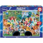 Puzzle - educa - le merveilleux monde de disney ii - 1000 pices - dessins anims et bd - disney princesses ...