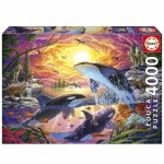 Puzzle - educa - orques et loups - 4000 pices - 136 x 96 cm - pour adultes  partir de 15 ans