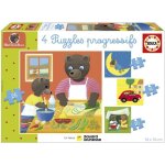 Puzzle - educa - petit ours brun : 4 puzzles progressifs pour enfants de 12 à 25 pièces dès 3 ans Puzzle - educa - petit ours brun : 4 puzzles progressifs pour enfants de 12 à 25 pièces dès 3 ans