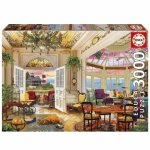 Puzzle - educa - vie en bord de mer - 3000 pices - 120x85 cm - pour adultes  partir de 15 ans
