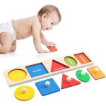 Puzzles � encastrer en bois puzzles en bois pour enfants de 1 � 3 ans jeu d�veil montessori pour la petite ...