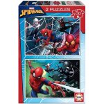 Puzzle enfant - spider - man - 2 x 100 pieces - educa collection super heros marvell spiderman