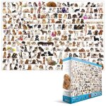 Puzzle eurographics 2000 pices - the world of dogs - multicolore - adulte - animaux
