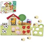 Puzzle géant ferme pour apprendre à compter jusquà 5 - diset - goula - 5 pièces - enfant - intérieur Puzzle géant ferme pour apprendre à compter jusquà 5 - diset - goula - 5 pièces - enfant - intérieur