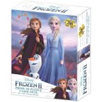 Disney - puzzle lenticulaire la reine des neiges 2 elsa anna et olaf 200 pcs 46x31 cm