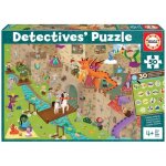 Puzzle 50 pices : dtective puzzle : chteau