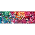 Puzzle panorama 1000 pieces mickey et minnie donald riri fifi loulou soire disco - collection disney ...