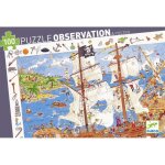 Puzzle pirates - djeco - puzzle 100 pièces - thème fantastique - pour enfant de 5 ans et plus Puzzle pirates - djeco - puzzle 100 pièces - thème fantastique - pour enfant de 5 ans et plus