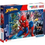 Puzzle spider - man 60 pi�ces - clementoni - pour enfant - th�me humains et personnages - licence marvel ...
