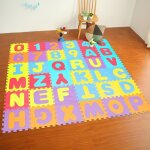 Puzzle tapis mousse alphabet et chiffres 36pcs - bb enfant jouet