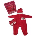 Pyjama bb coffret nol grenouillere + bonnet + chaussons - taille: 0 - 3 mois