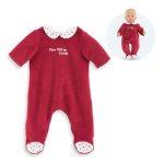 Pyjama pétales de c?urs - corolle - pour poupon 36 cm - rouge - enfant - mixte Pyjama pétales de c?urs - corolle - pour poupon 36 cm - rouge - enfant - mixte